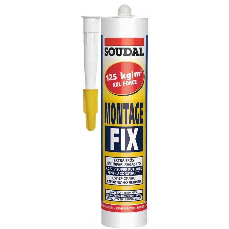 SILICON MONTAJE FIX SOUDAL