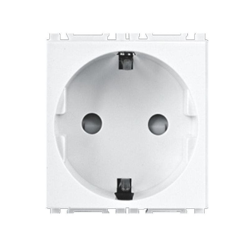 PRIZA PROTECTIE COPIL MODULAR ALB 