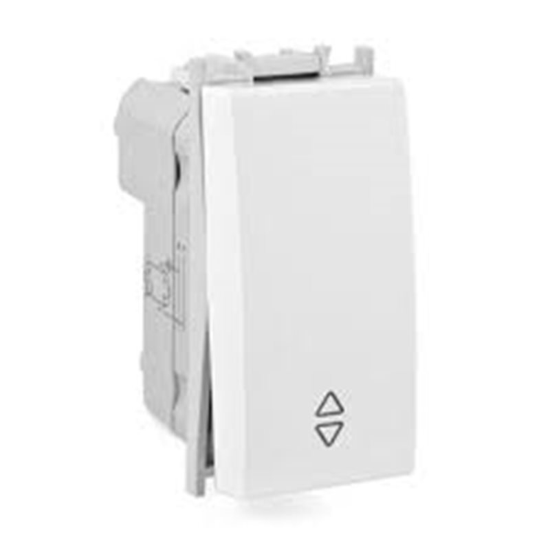 Intrerupator Panasonic, 1m, cap scara, modular, Alb