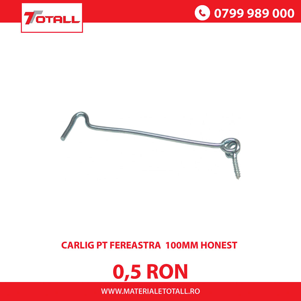 CARLIG PT FEREASTRA  100mm