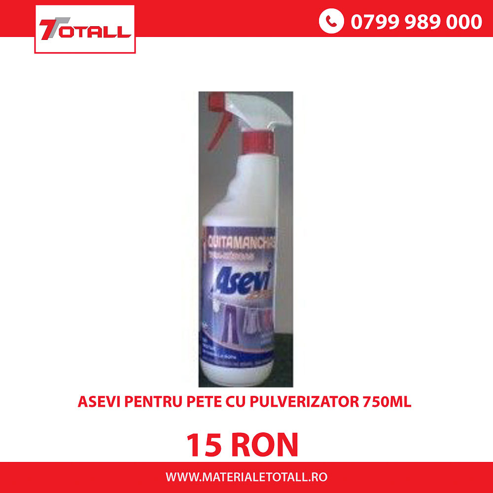 Asevi pentru pete cu pulverizator 750ml