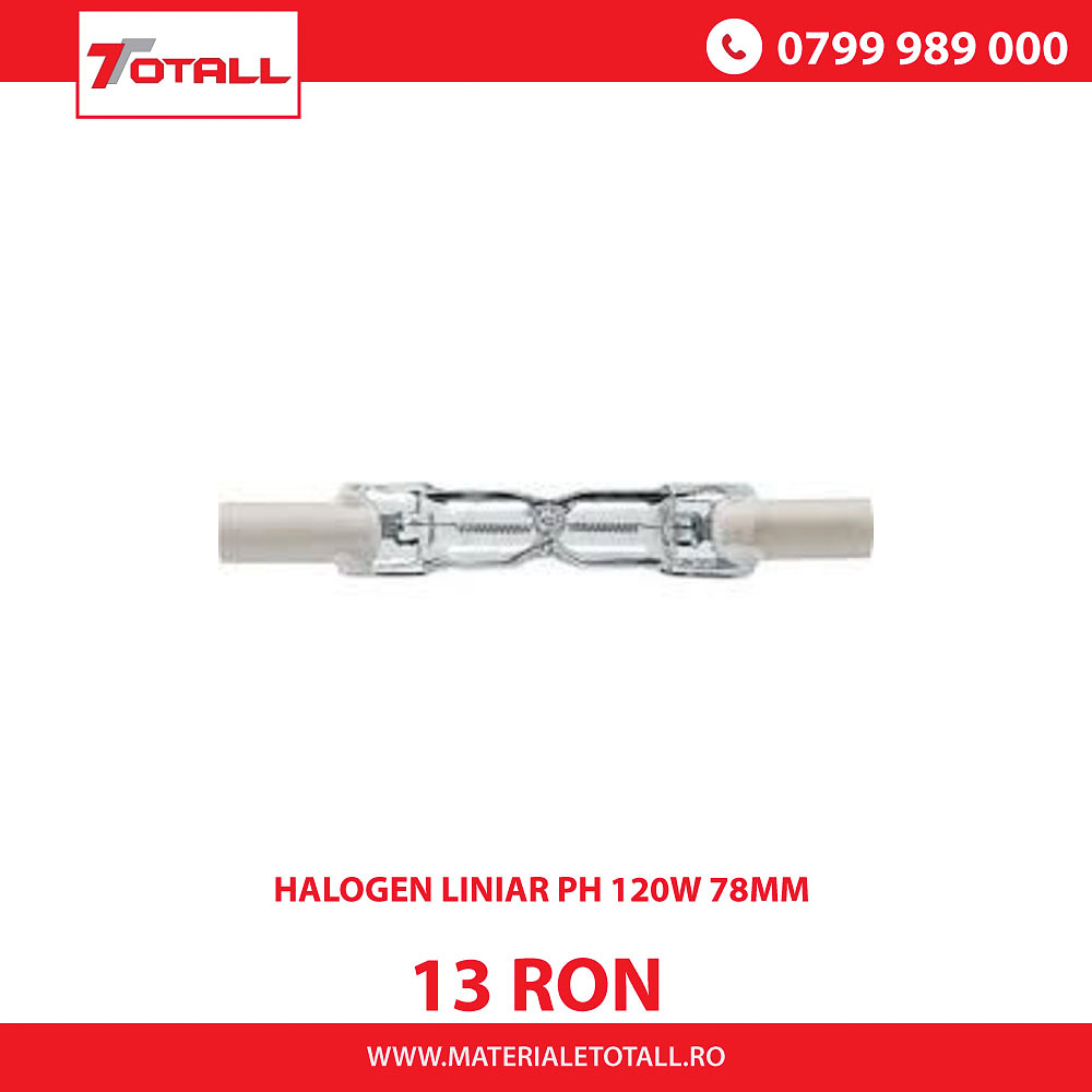 HALOGEN LINIAR PH 120W 78MM