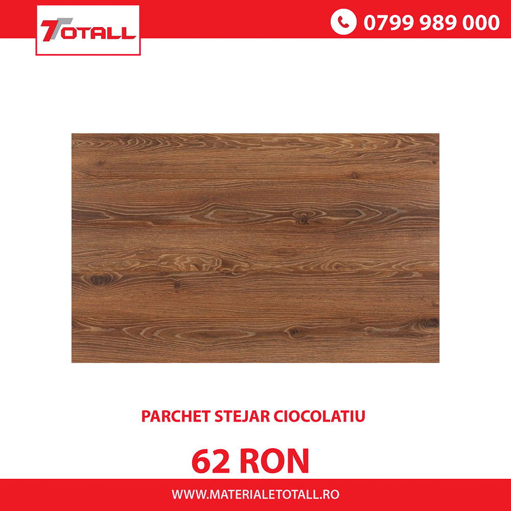 PARCHET STEJAR CIOCOLATIU 8mm