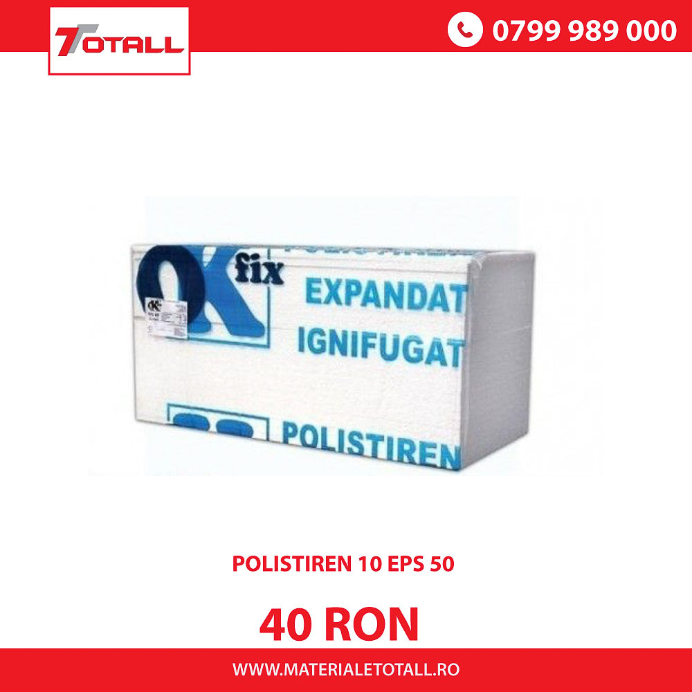 Polistiren expandat 10cm EPS 50