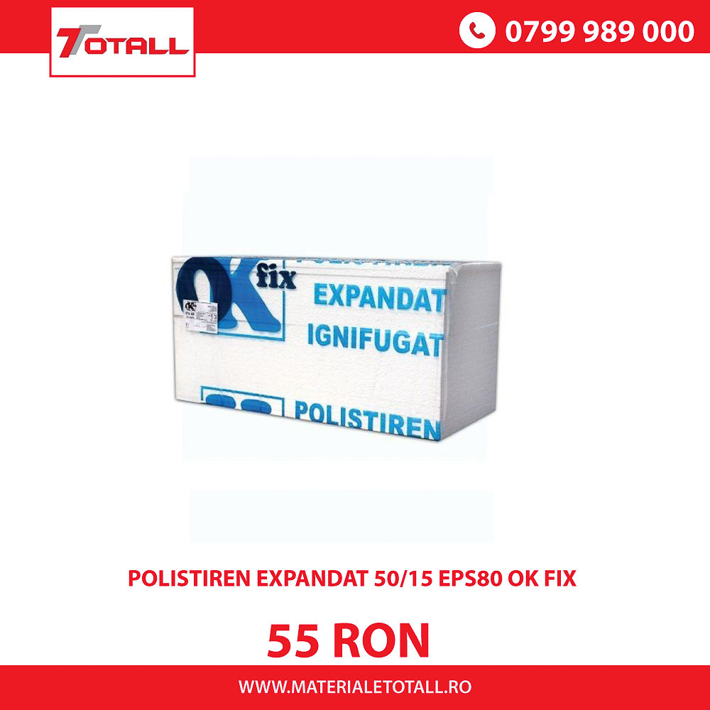 Polistiren expandat 5cm EPS80
