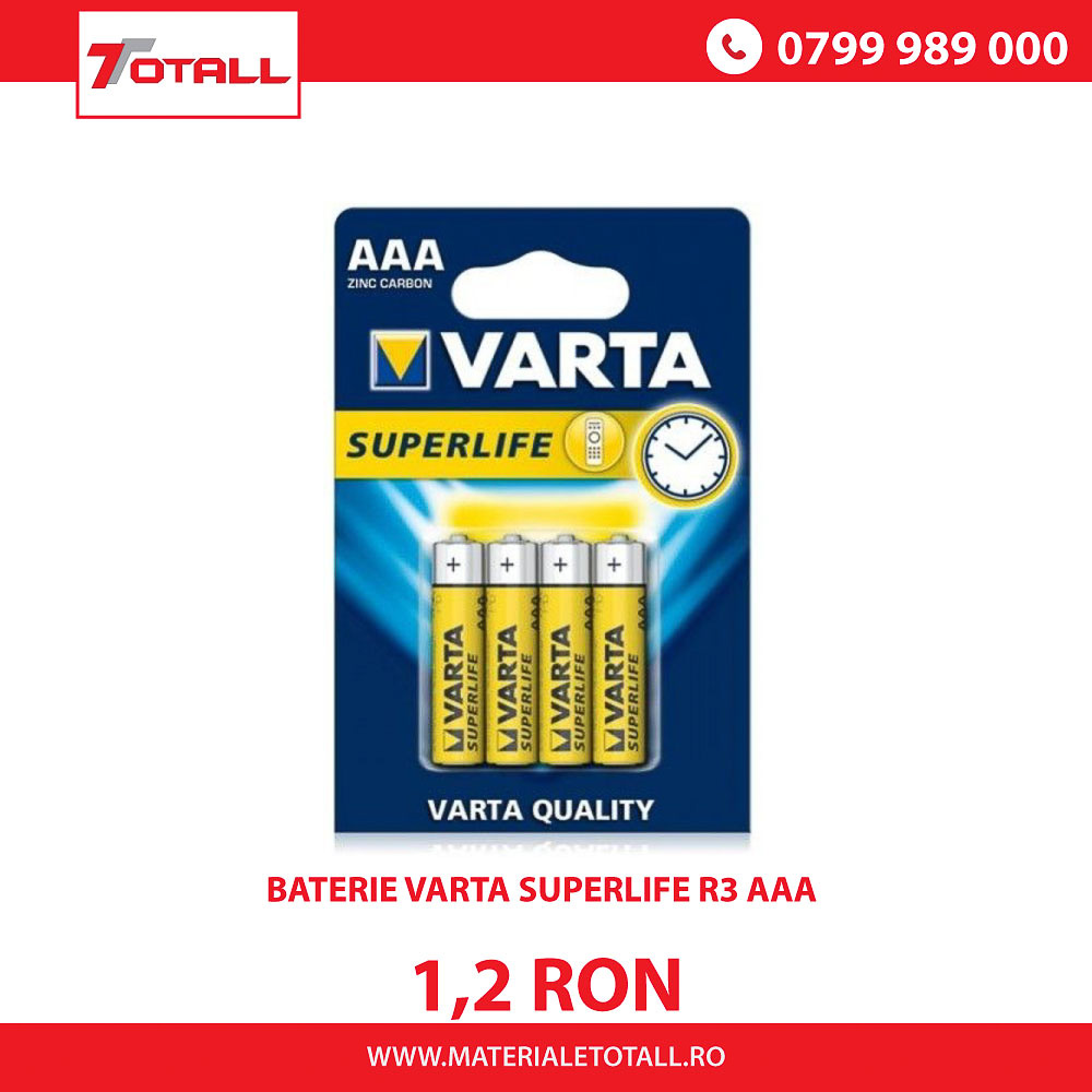 Baterie varta superlife R3 AAA