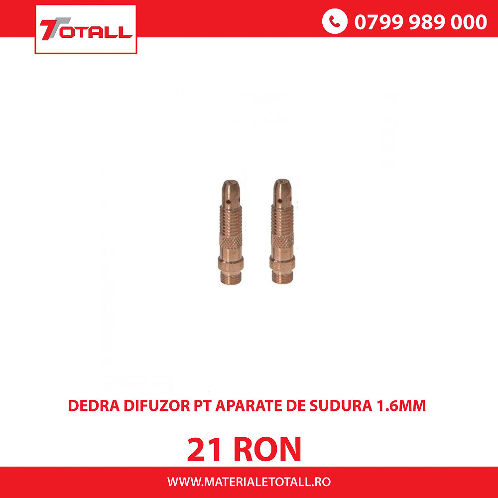 DEDRA DIFUZOR PT APARATE DE SUDURA 1.6MM