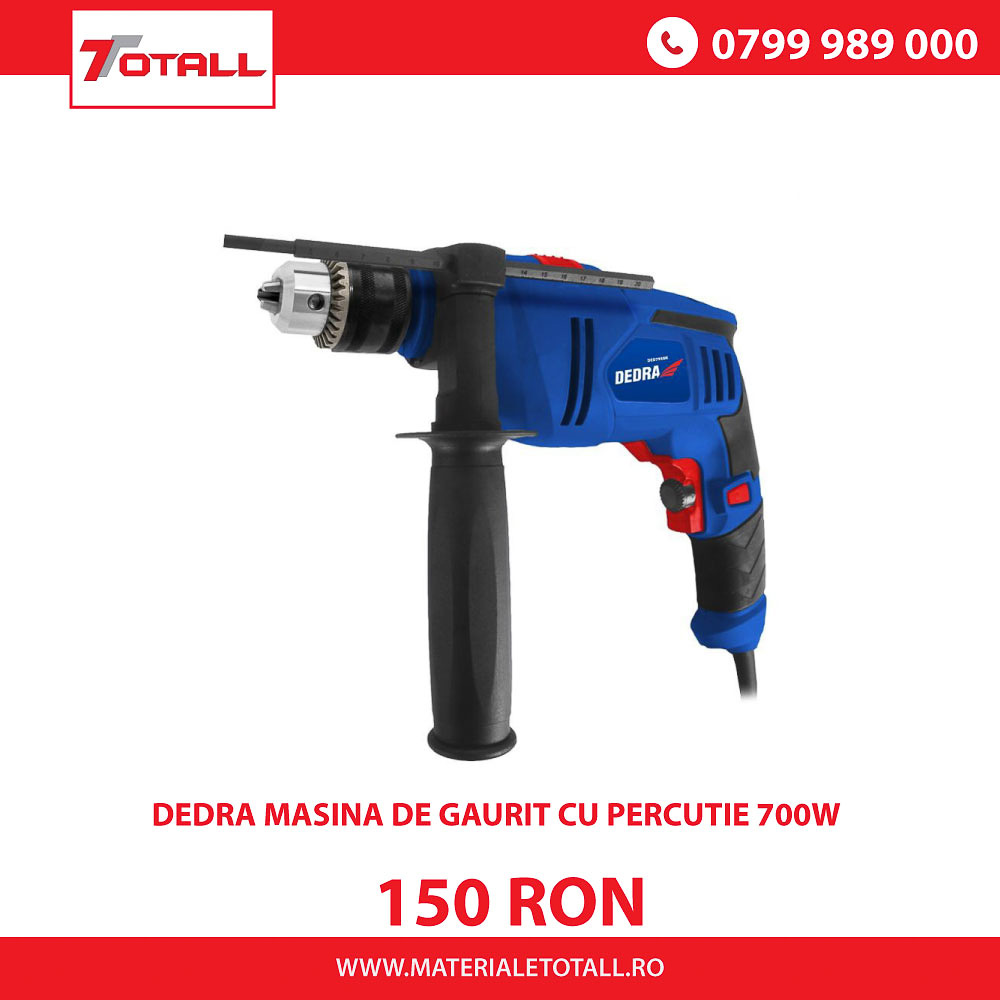 DEDRA MASINA DE GAURIT CU PERCUTIE 700W