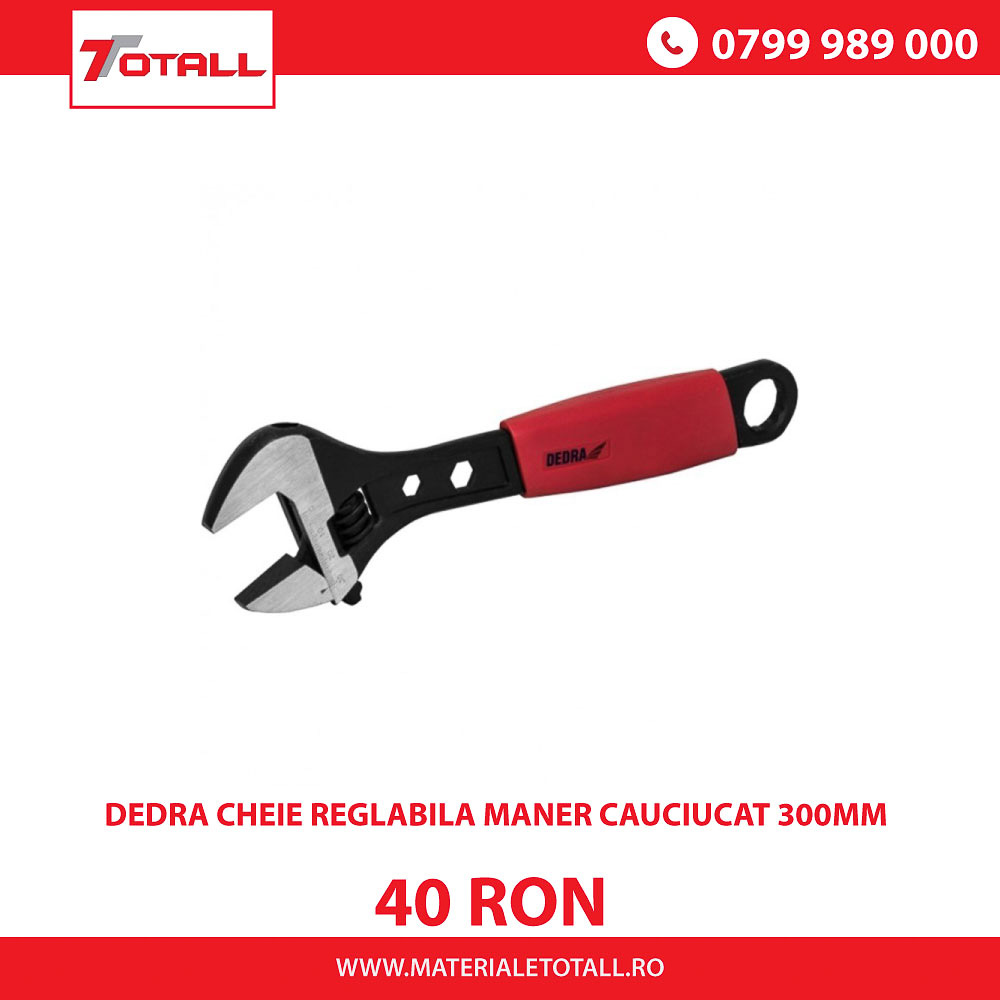 DEDRA CHEIE REGLABILA MANER CAUCIUCAT 300mm