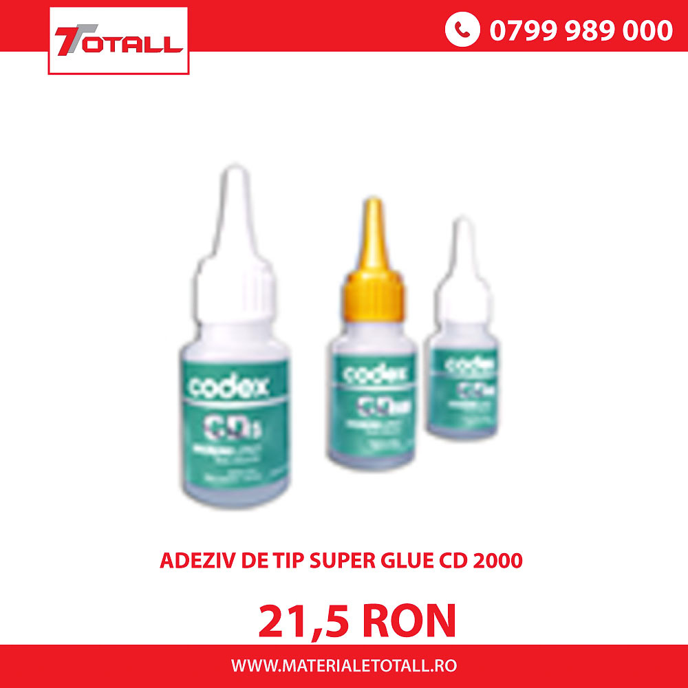 ADEZIV DE TIP SUPER GLUE CD 2000