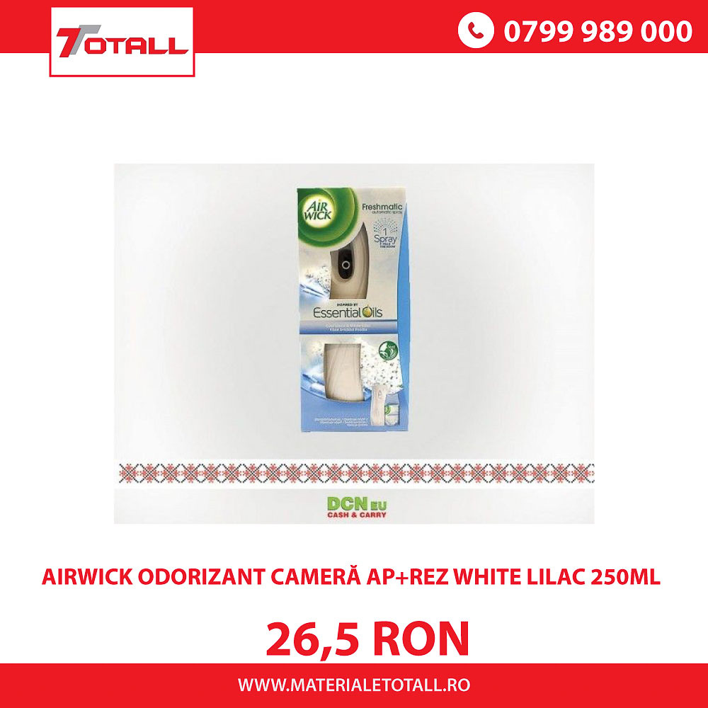 AIR WICK 250ML APARAT+REZERVA SATIN FIN SI FLOAREA LUNII